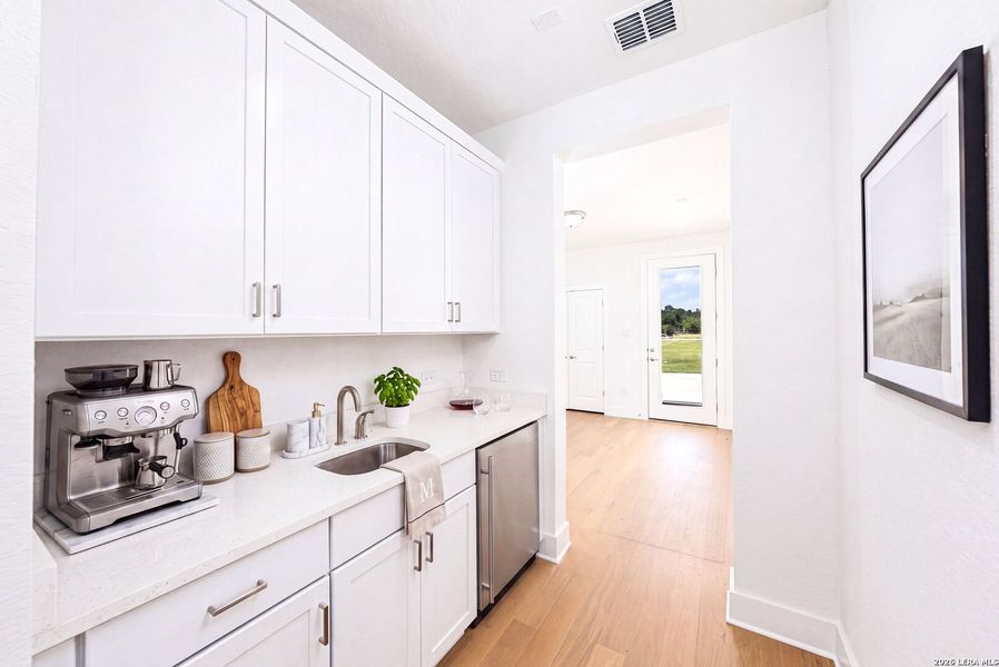 Furnished interior view inside a new home in Victoria Commons, San Antonio (Image 8).