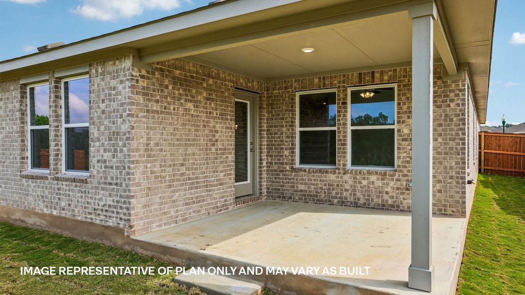Exterior details and patio area of a home in Riverview, Georgetown (Image 23).