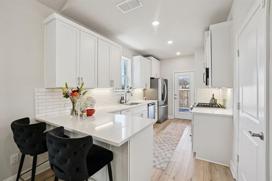 Furnished interior view inside a new home in Symmetry 37s, Frisco (Image 5).