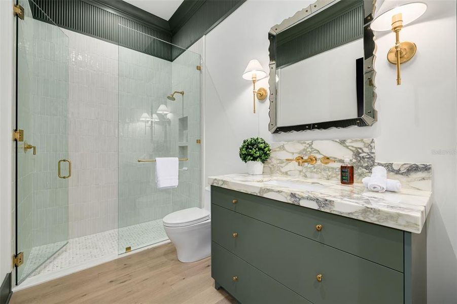 Furnished interior view inside a new home in , Belleair (Image 18).