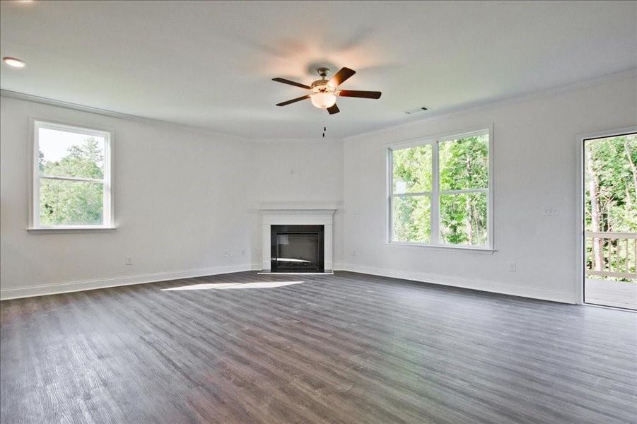 Spacious, unfurnished interior of a new home in Highland Park, Stonecrest (Image 14). Spacious, unfurnished interior of a new home in Highland Park, Stonecrest (Image 14).