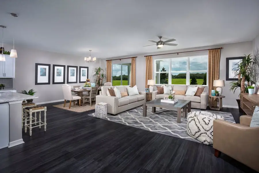 Representative furnished interior of a home built from the 2342 by KB Home in Rolling Hills, New Smyrna Beach (Image 3).