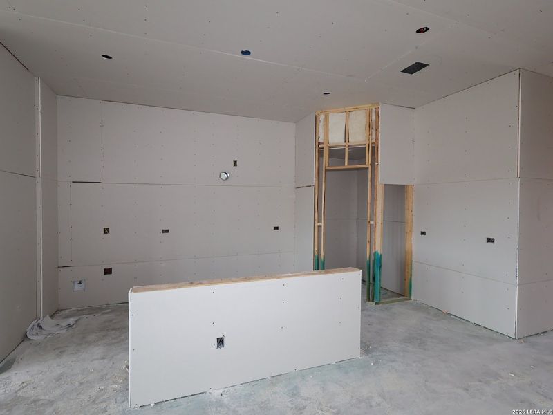 In-progress construction of a new home in Paloma Park, Converse, TX (Image 31).