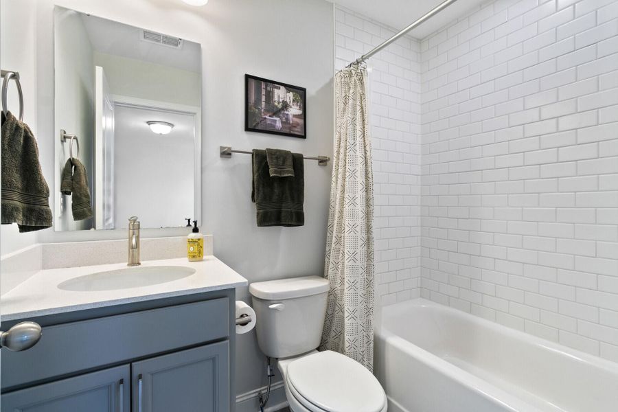 Furnished interior view inside a new home in , Summerville (Image 30).