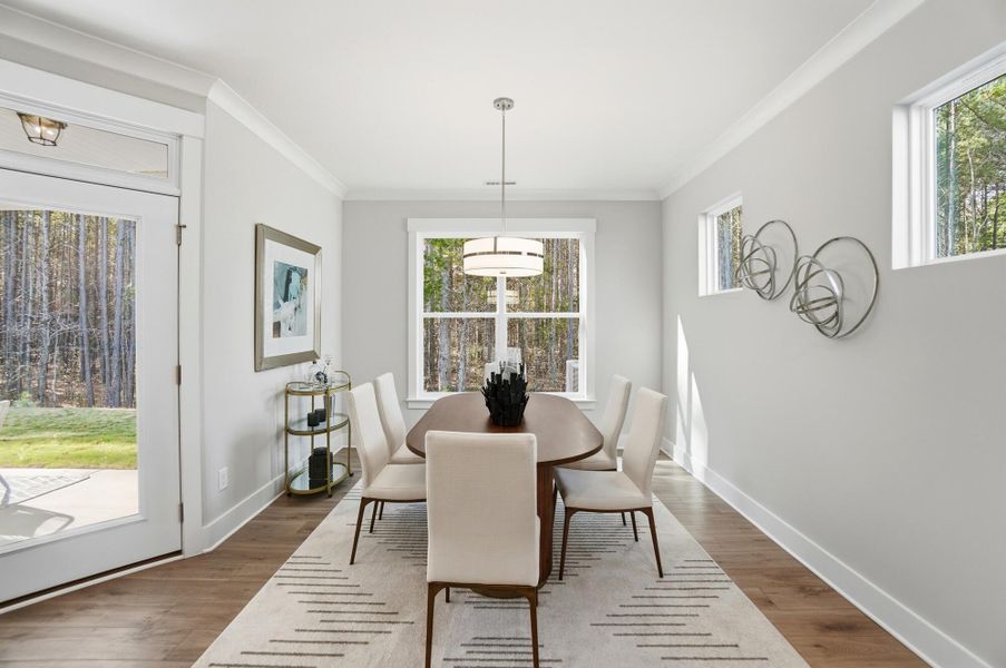 Furnished interior view inside a new home in Rone Creek, Waxhaw (Image 45).