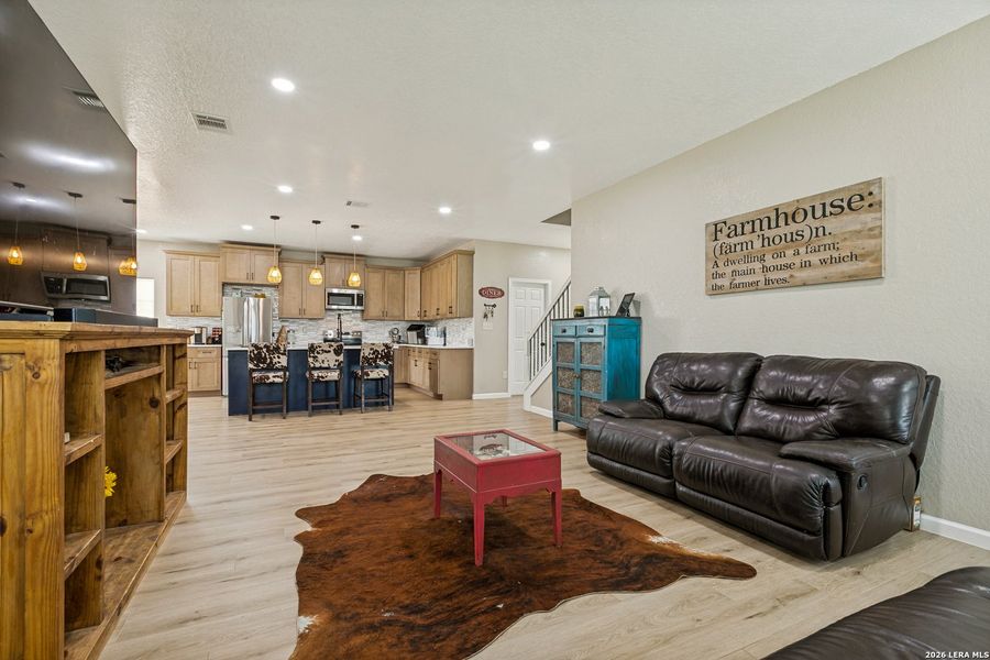 Furnished interior view inside a new home in , Moore (Image 4). Furnished interior view inside a new home in , Moore (Image 4).