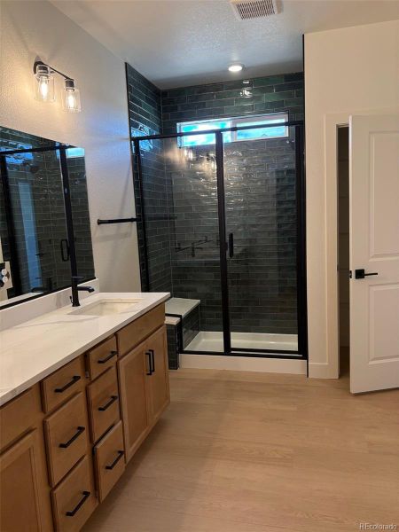 Furnished interior view inside a new home in , Erie (Image 3). Furnished interior view inside a new home in , Erie (Image 3).