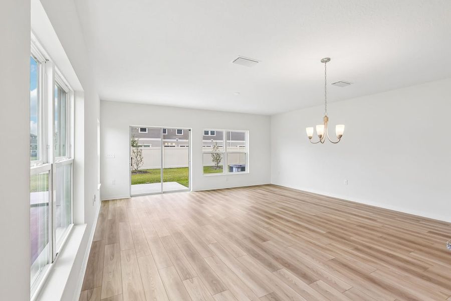 Spacious, unfurnished interior of a new home in Reserve at Forest Lake Townhomes, Lake Wales (Image 14). Spacious, unfurnished interior of a new home in Reserve at Forest Lake Townhomes, Lake Wales (Image 14).