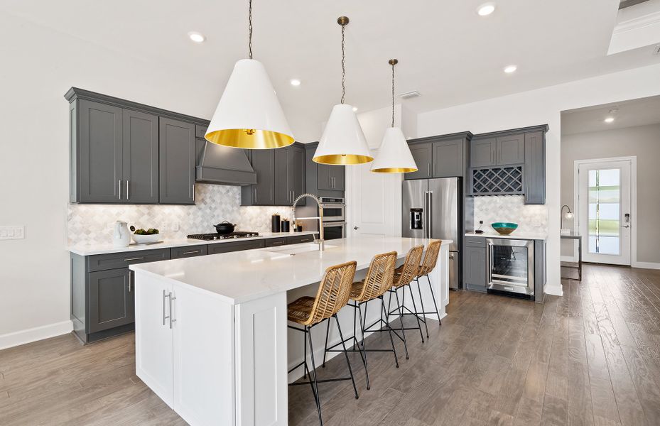 Furnished interior view inside a new home in Del Webb Naples, Immokalee (Image 14).