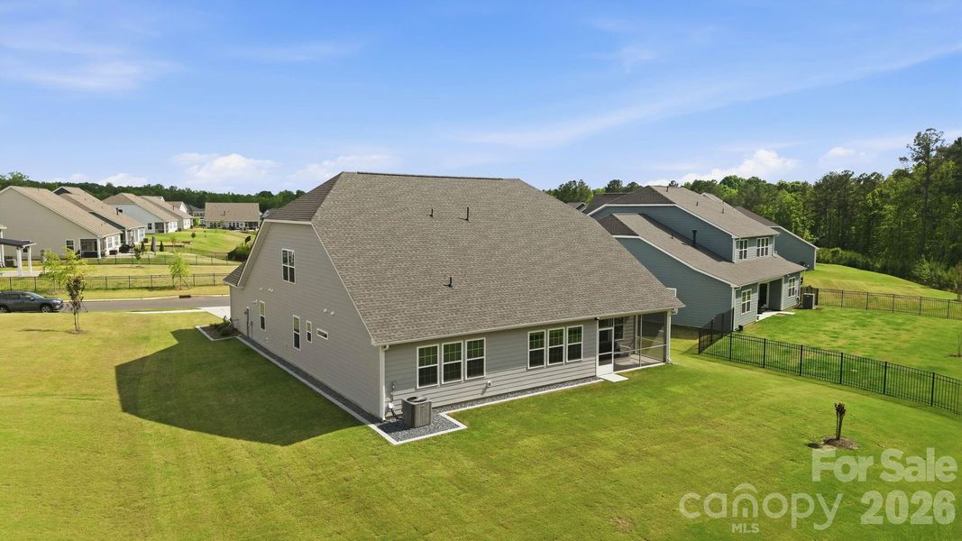 Exterior details and patio area of a home in Harris Mill, Indian Land (Image 27).