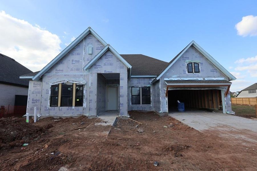In-progress construction of a new home in Harvest Green - Parkview Collection, Richmond, TX (Image 4).