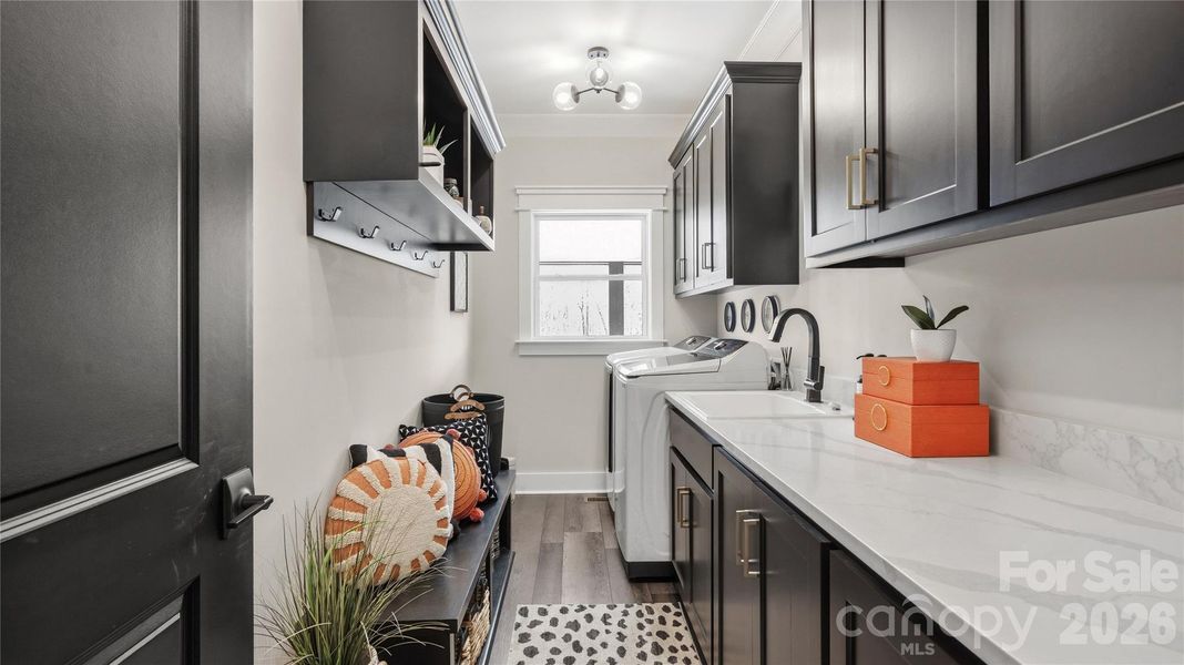 Full Length Laundry Room