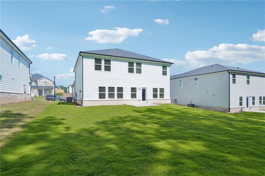 Front exterior of a new home in Parkside at Grayson, Grayson, GA, highlighting curb appeal (Image 21).