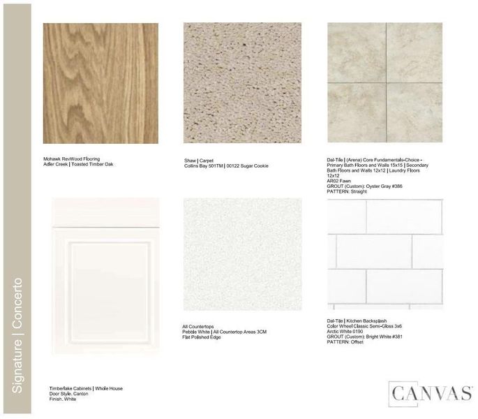 Design Selections. Home is under construction, selections subject to change. Design Selections. Home is under construction, selections subject to change.