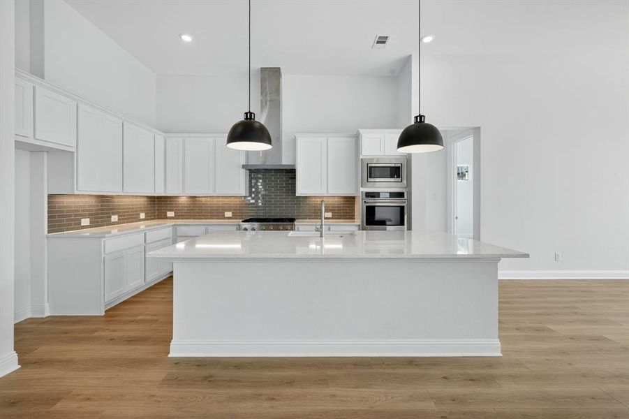 Furnished interior view inside a new home in Walsh Ranch, Fort Worth (Image 8).