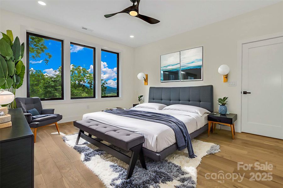 Furnished interior view inside a new home in , Leicester (Image 14). Furnished interior view inside a new home in , Leicester (Image 14).