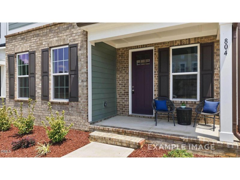 Exterior details and patio area of a home in Forestville Yard, Knightdale (Image 3). Exterior details and patio area of a home in Forestville Yard, Knightdale (Image 3).