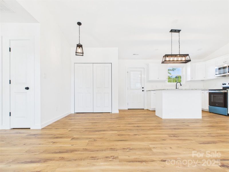 Spacious, unfurnished interior of a new home in , Connelly Springs (Image 26). Spacious, unfurnished interior of a new home in , Connelly Springs (Image 26).