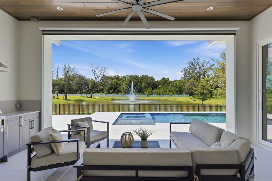 Exterior details and patio area of a home in , Winter Garden (Image 31). Exterior details and patio area of a home in , Winter Garden (Image 31).