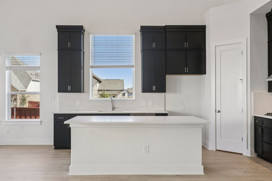 Furnished interior view inside a new home in Sauls Ranch, Round Rock (Image 6). Furnished interior view inside a new home in Sauls Ranch, Round Rock (Image 6).