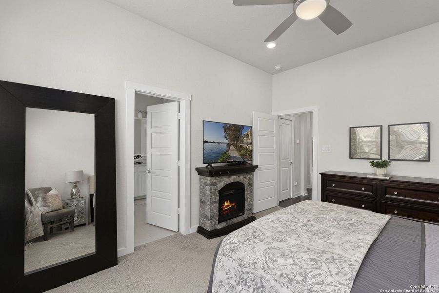 Furnished interior view inside a new home in The Enclave at Whitby, San Antonio (Image 5). Furnished interior view inside a new home in The Enclave at Whitby, San Antonio (Image 5).