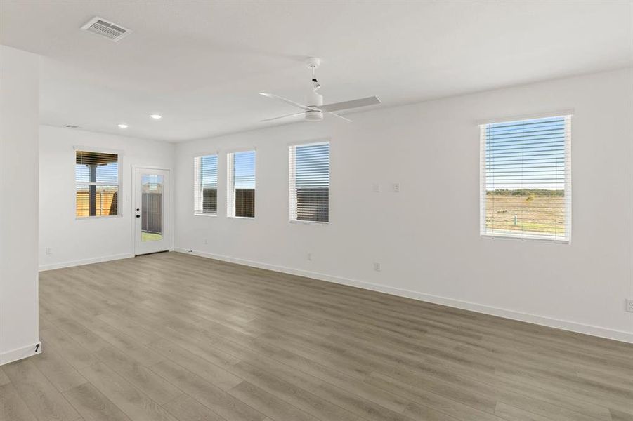 Open Living-Dining Room