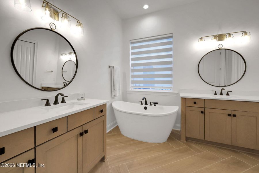 Furnished interior view inside a new home in , Ponte Vedra (Image 43).