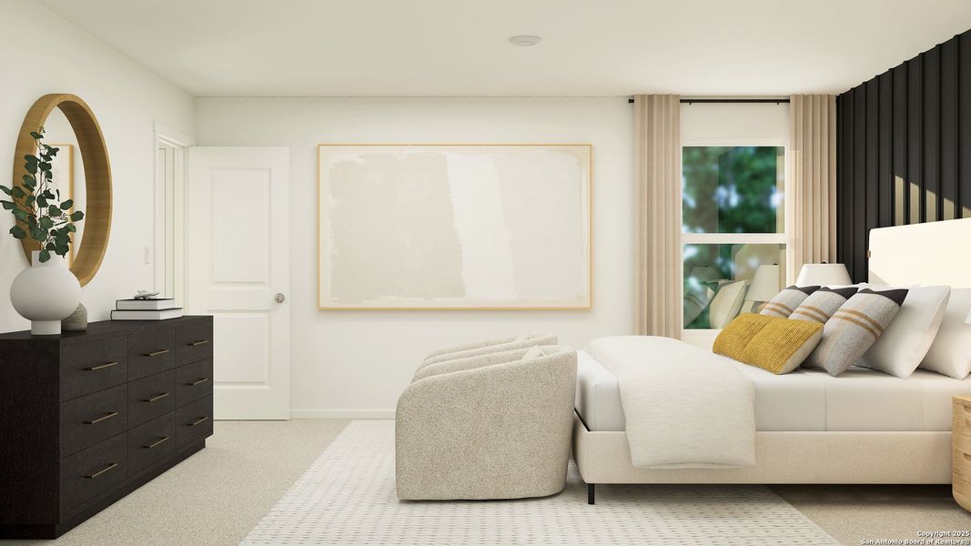 Furnished interior view inside a new home in , Corpus Christi (Image 10).