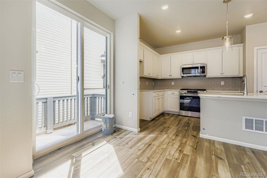 Furnished interior view inside a new home in The Villas Collection at Sterling Ranch, Littleton (Image 8).