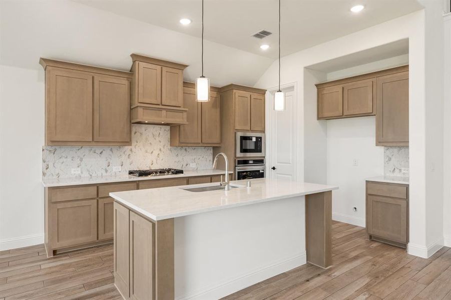 Furnished interior view inside a new home in Bear Creek Classic 50, Lavon (Image 9).