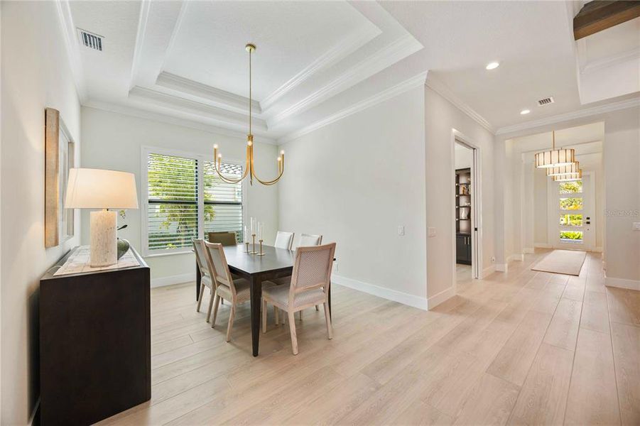 Furnished interior view inside a new home in Gran Place, Venice (Image 14).