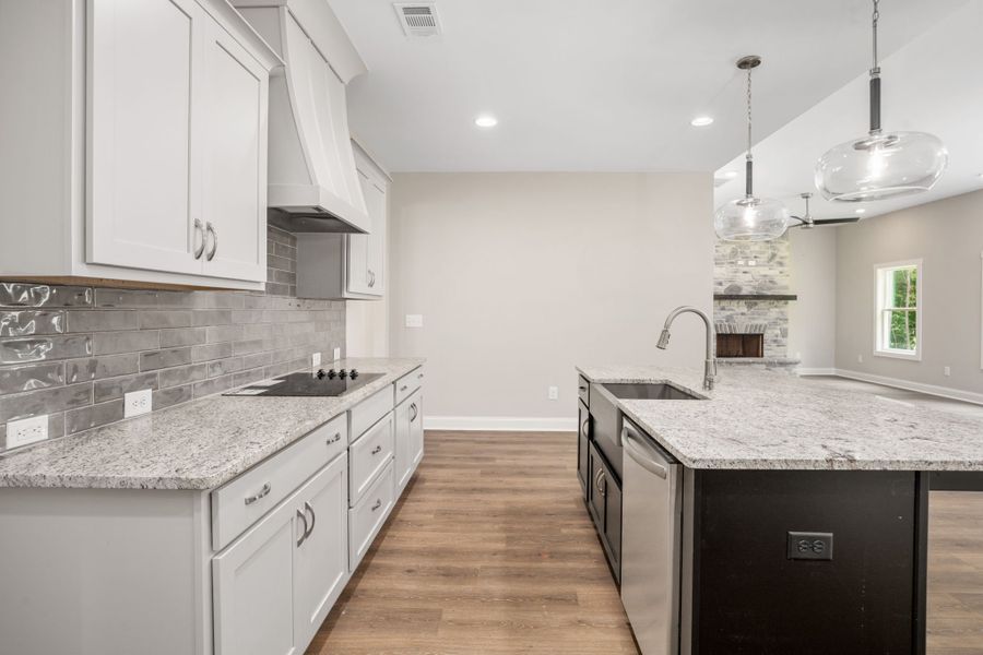 Furnished interior view inside a new home in Flint Farms, Concord (Image 7).