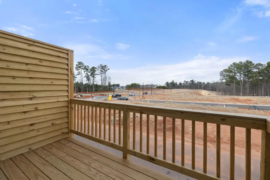 Exterior details and patio area of a home in Everton, Durham (Image 4).