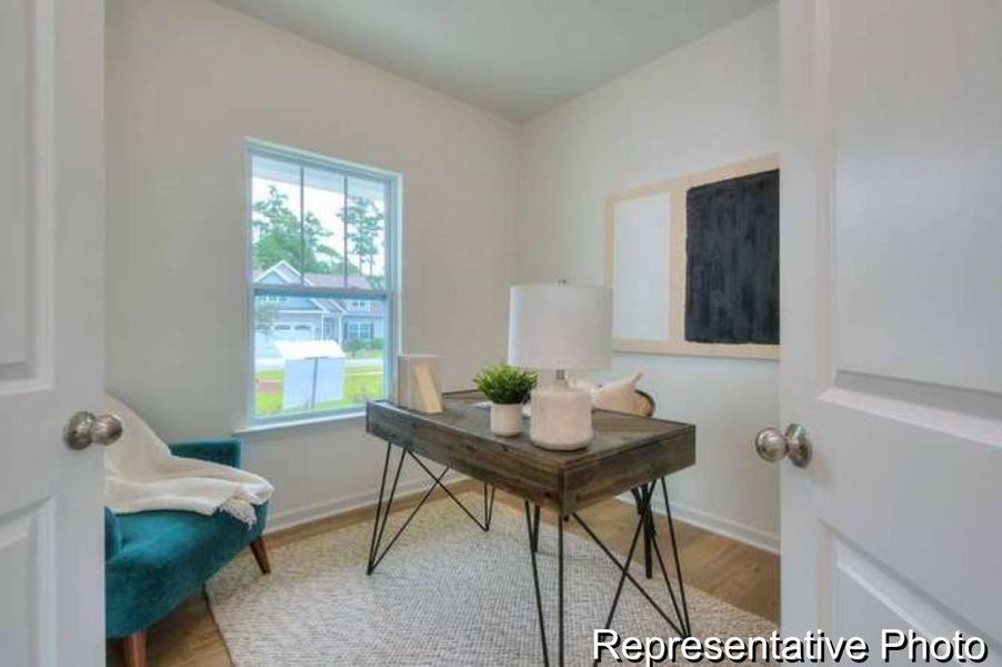 Furnished interior view inside a new home in Reedy Fork Middleton, Greensboro (Image 12).
