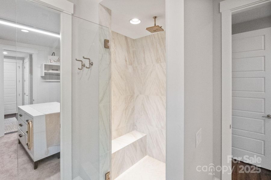 Furnished interior view inside a new home in , Huntersville (Image 7).