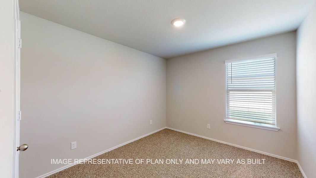 Representative unfurnished interior of a home built from the Camden by D.R. Horton in Victory Ranch, Killeen (Image 19).