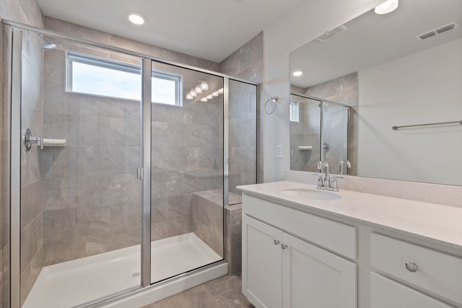 Furnished interior view inside a new home in Everton, Durham (Image 21).