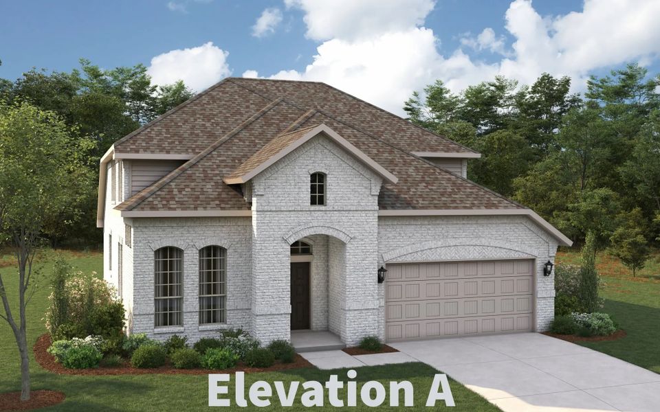 Representative exterior photo of a completed home built from the Ashbury by Stonehollow Homes in Meadow Vista, Anna, TX (Image 2). Representative exterior photo of a completed home built from the Ashbury by Stonehollow Homes in Meadow Vista, Anna, TX (Image 2).