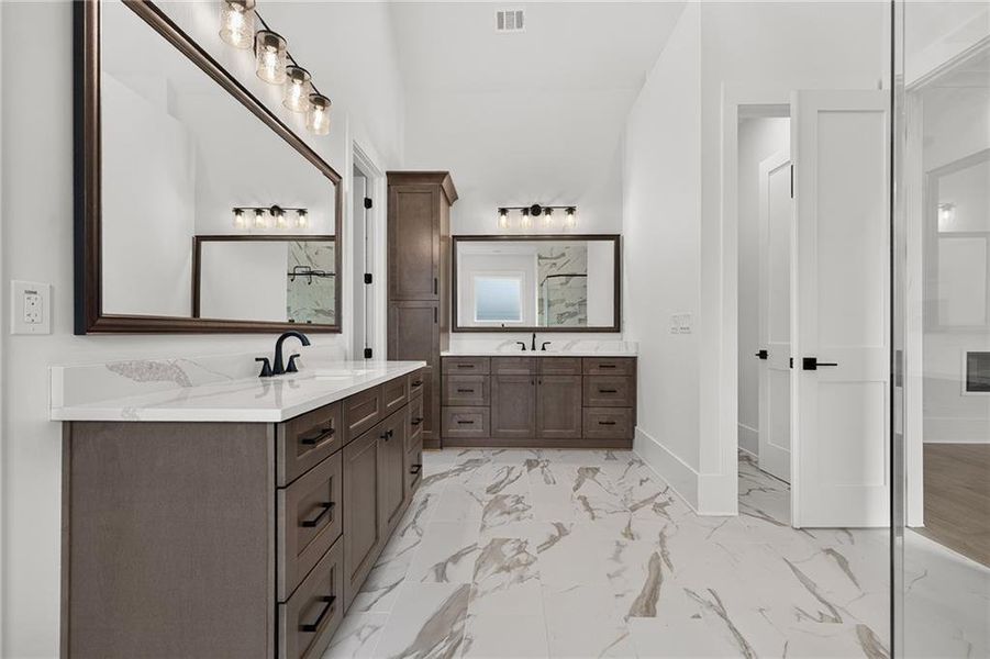 Furnished interior view inside a new home in , Lawrenceville (Image 19).