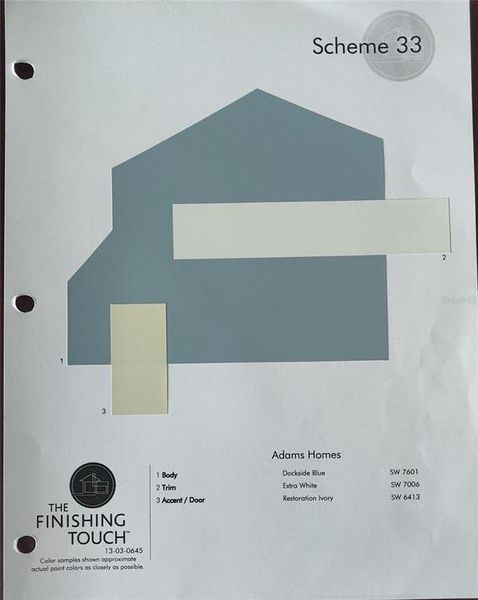 Exterior Color Scheme