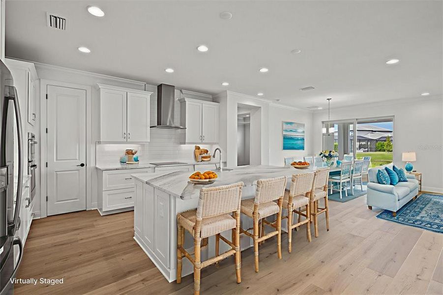Furnished interior view inside a new home in Cassata Lakes, Nokomis (Image 11). Furnished interior view inside a new home in Cassata Lakes, Nokomis (Image 11).