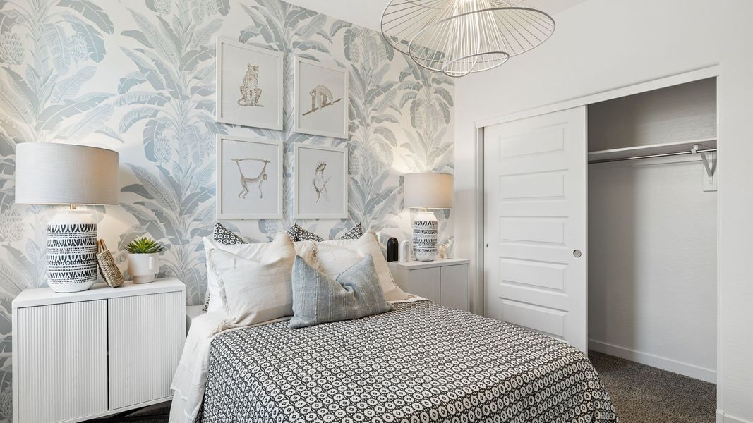 Furnished interior view inside a new home in Western Crossing, Florence (Image 29).