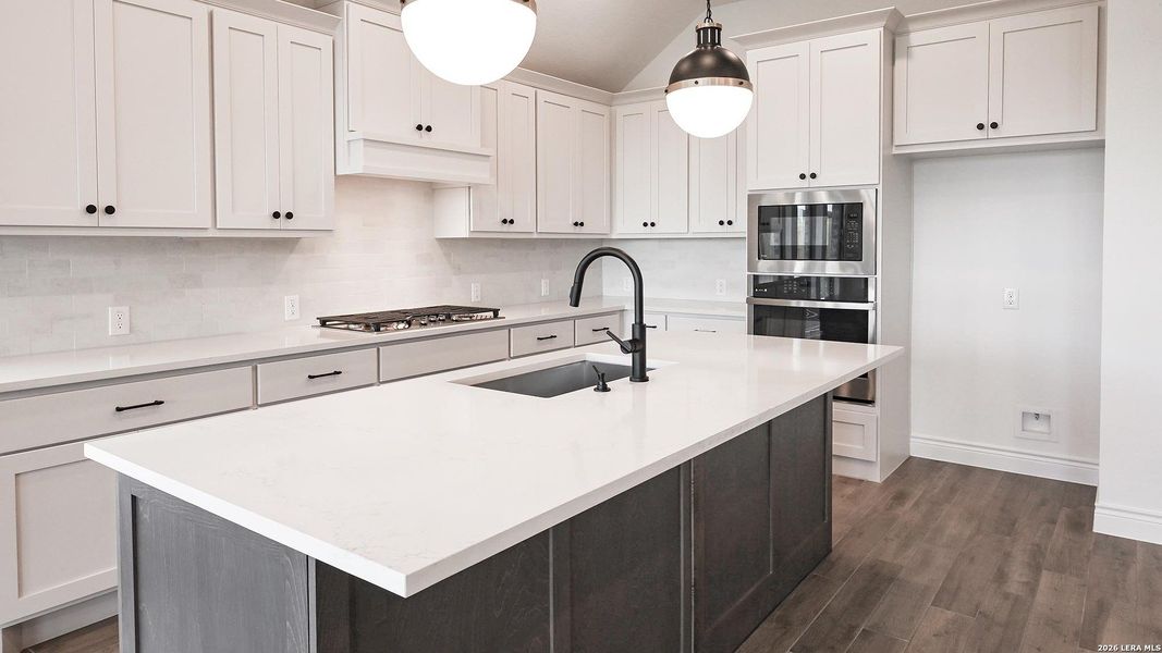 Furnished interior view inside a new home in Legacy at Lake Dunlap, New Braunfels (Image 12).