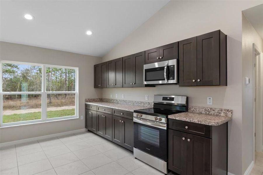 Furnished interior view inside a new home in , Weeki Wachee (Image 9). Furnished interior view inside a new home in , Weeki Wachee (Image 9).