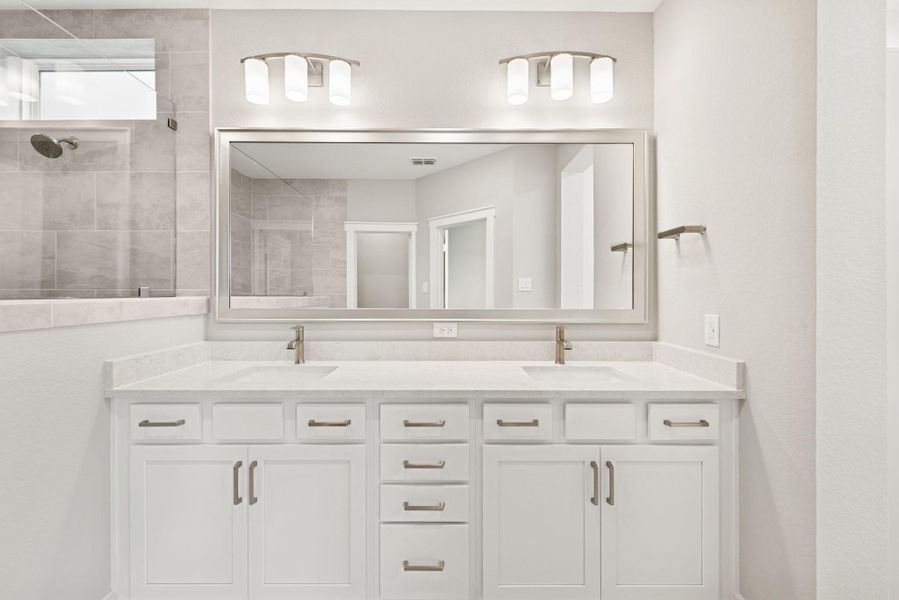 Furnished interior view inside a new home in , Katy (Image 9).