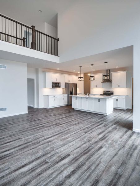 Standard Kitchen W/ Upgrades and Family Room