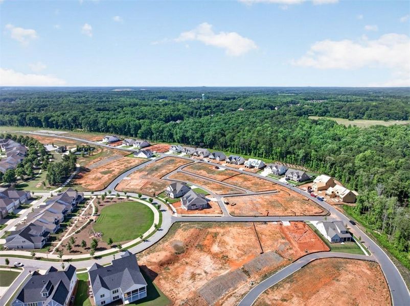 Site preparation for new homesites in , Statham (Image 21).
