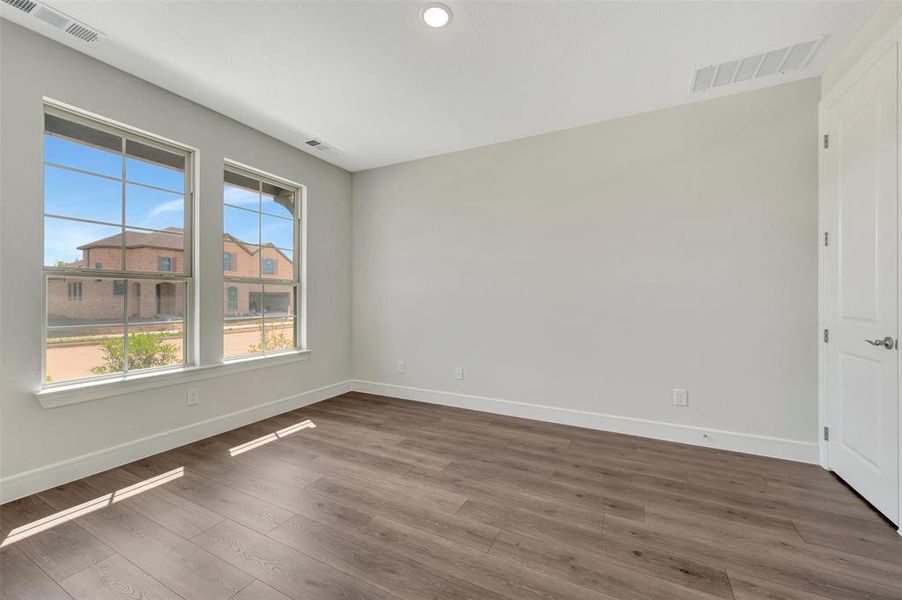 Spacious, unfurnished interior of a new home in Wellington, Haslet (Image 22). Spacious, unfurnished interior of a new home in Wellington, Haslet (Image 22).