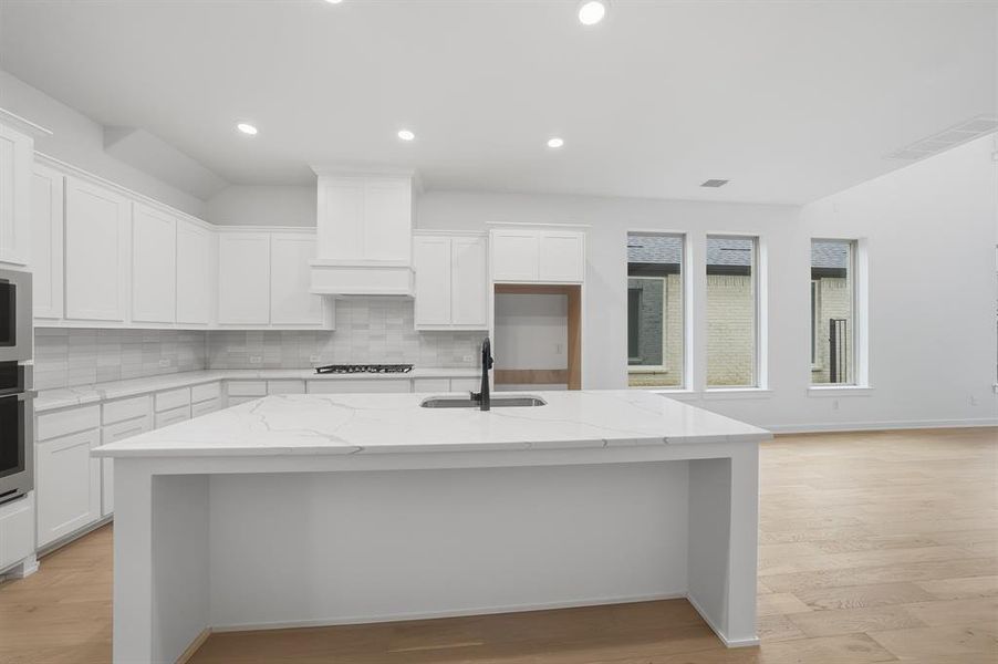 Furnished interior view inside a new home in Cottages of Celina, Celina (Image 9).
