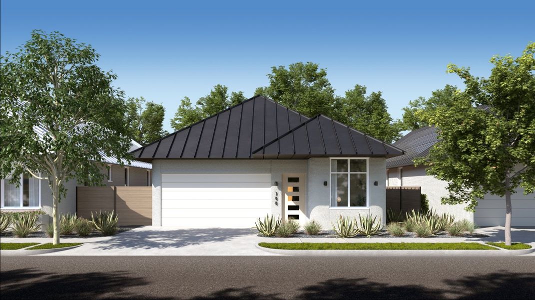 Representative exterior photo of a completed home built from the Nye by Lennar in Wolf Ranch, Georgetown, TX (Image 2). Representative exterior photo of a completed home built from the Nye by Lennar in Wolf Ranch, Georgetown, TX (Image 2).